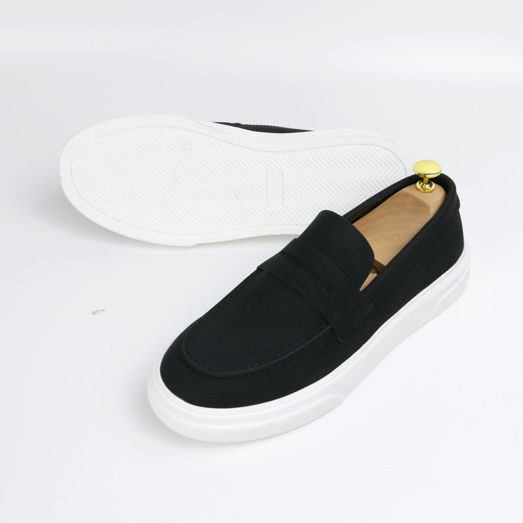 WW | Herren Lässig Penny Loafer Mit Pu Obermaterial