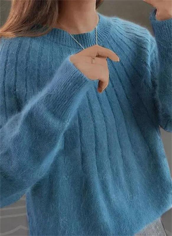 W&W Mode | Weicher Kaschmir-Strickpullover
