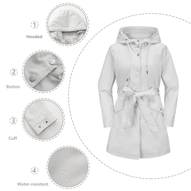 WW | Wasserdichter Trenchcoat