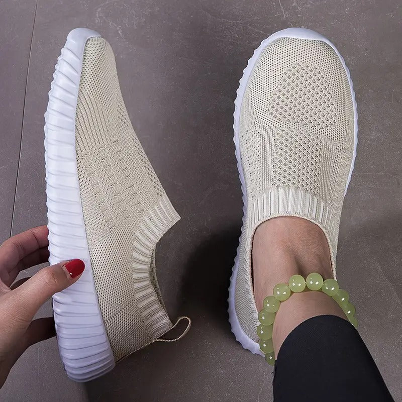 W&W Mode | Atmungsaktive Damen-Sneakers mit verstärktem Fußbett