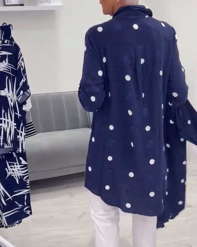 WW | Lässige Bluse mit Punkten