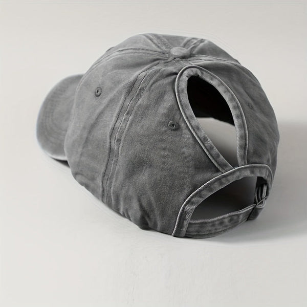 WW | Pferdeschwanz Baseballcap Mit Atmungsaktivem Komfort Und Uv Schutz
