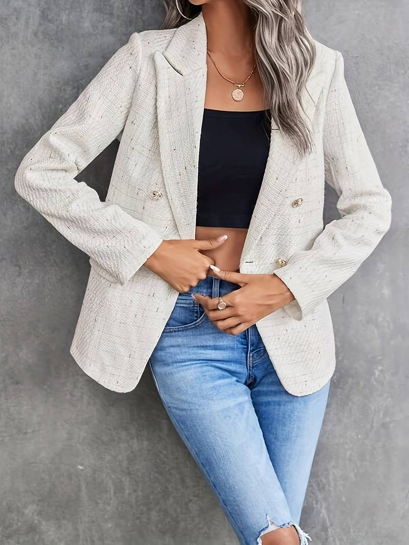 WW | Langarmblazer mit Reverskragen für Damen | Stilvoll und Elegant