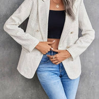 WW | Langarmblazer mit Reverskragen für Damen | Stilvoll und Elegant