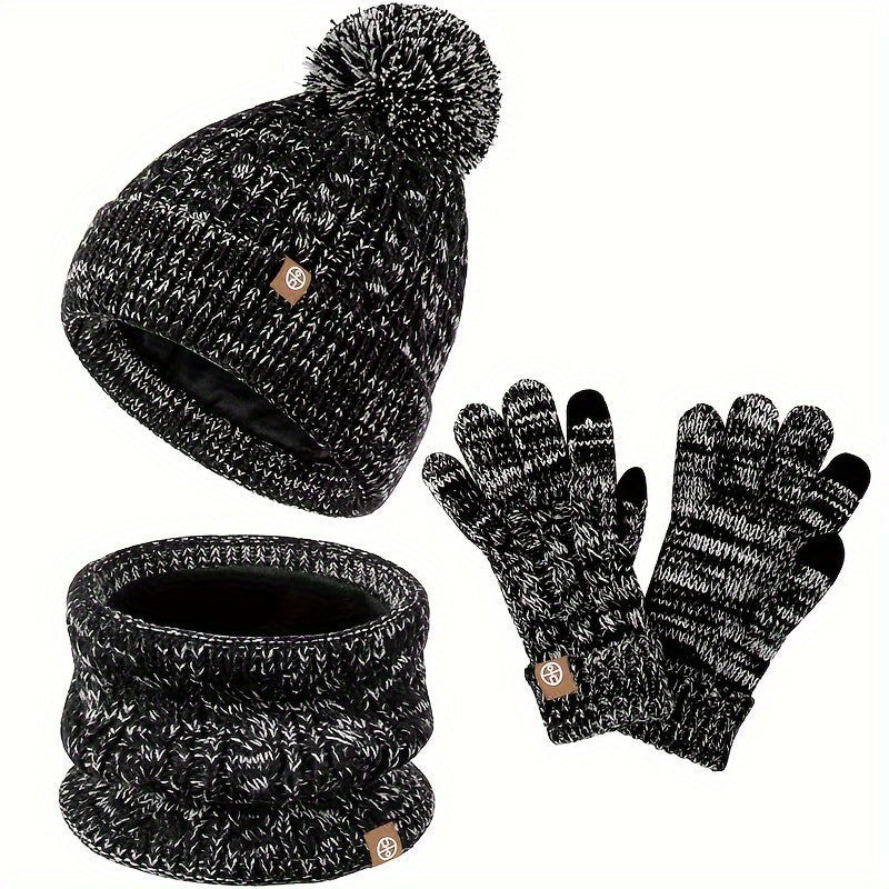 WW | 3-Teiliges Winterset Für Raffinierten Winterstil Für Frauen