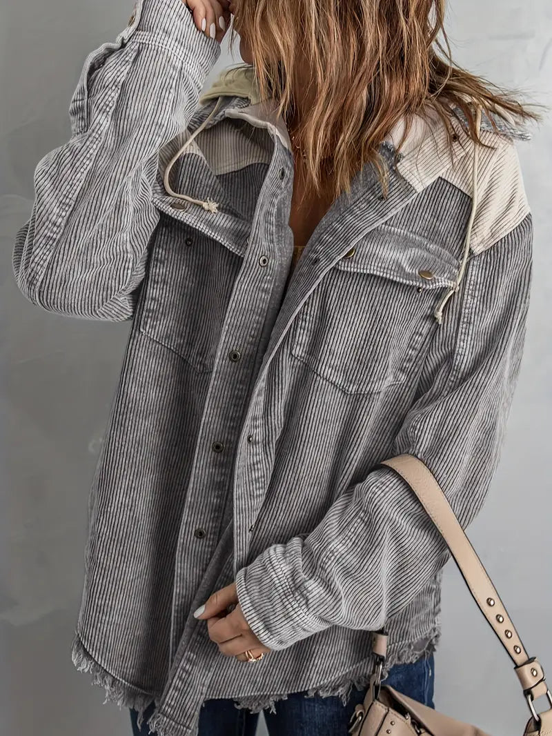 Mühelos und trendige Jacke