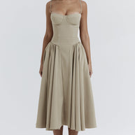 Kleid mit Korsett