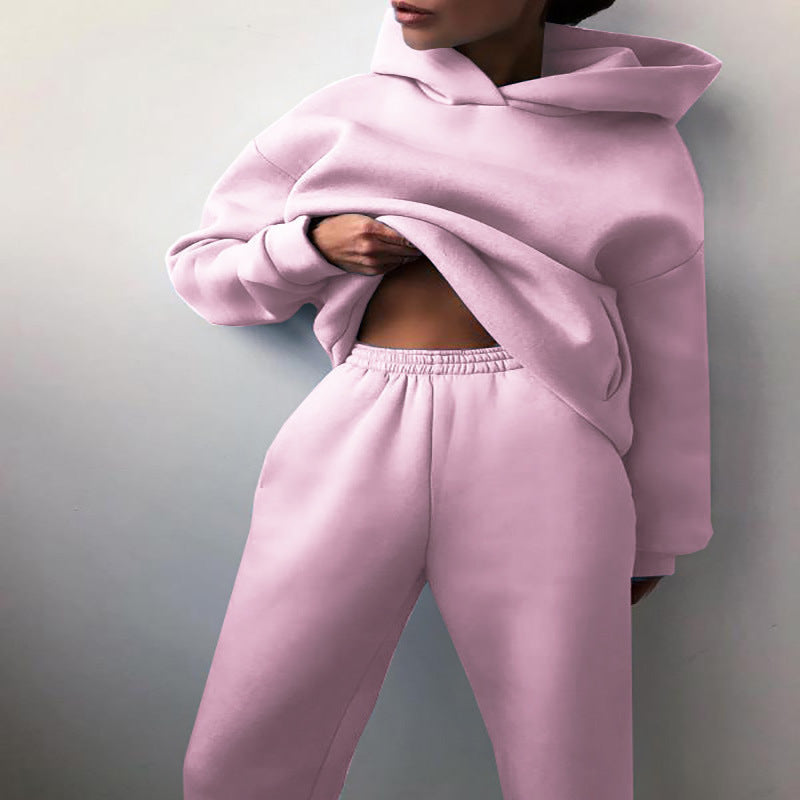 W&W Mode | teil Jogginganzug - Oversized Tracksuit mit Kapuze und Sweatpants