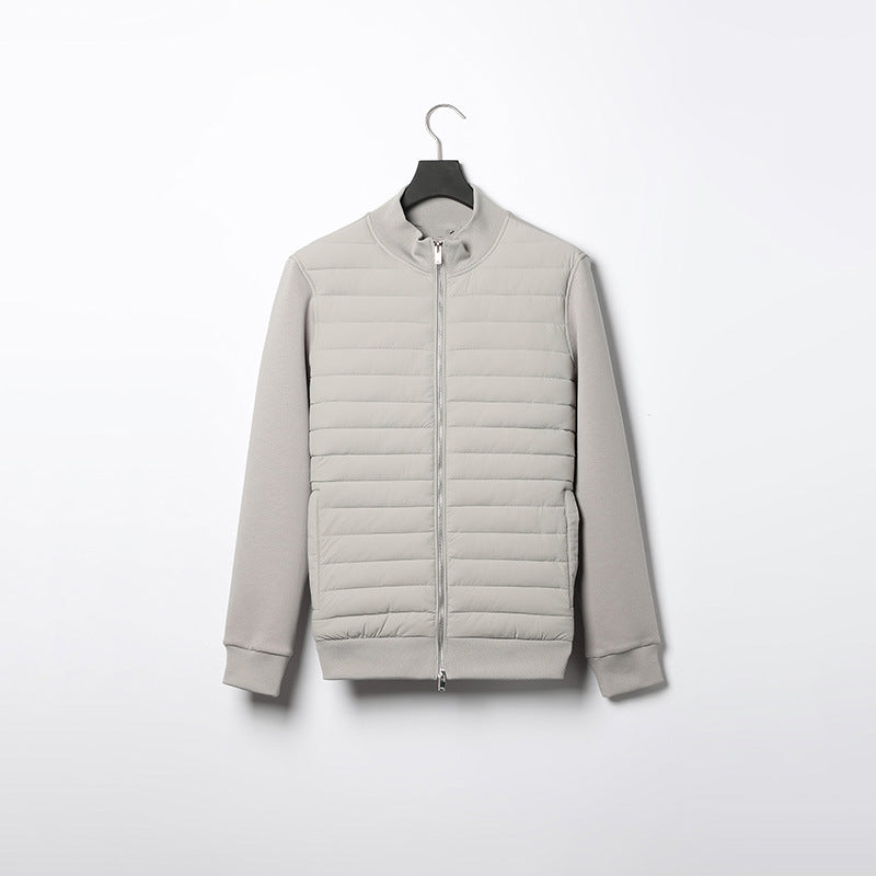 W&W Mode | Leichte Stehkragen Strickjacke Gefütterte Freizeitjacke Mit Reißverschluss Für Frühling & Herbst