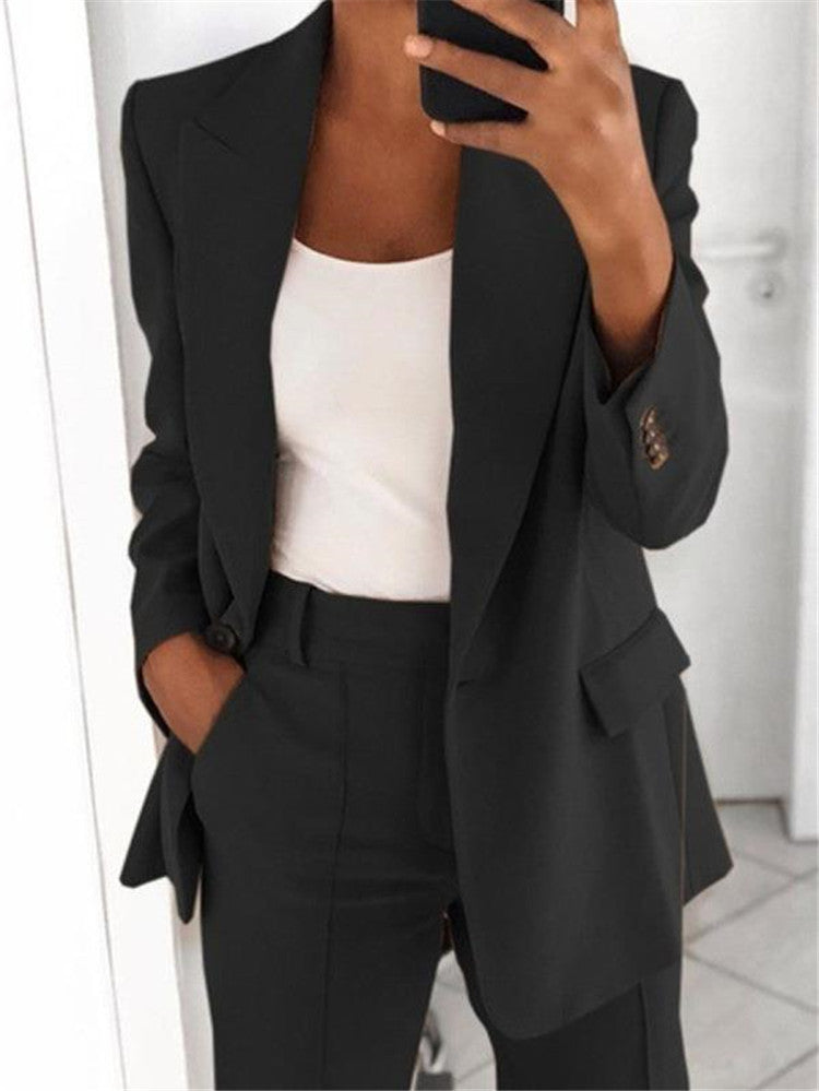 WW | Eleganter Damenblazer Im Slim Fit Stil