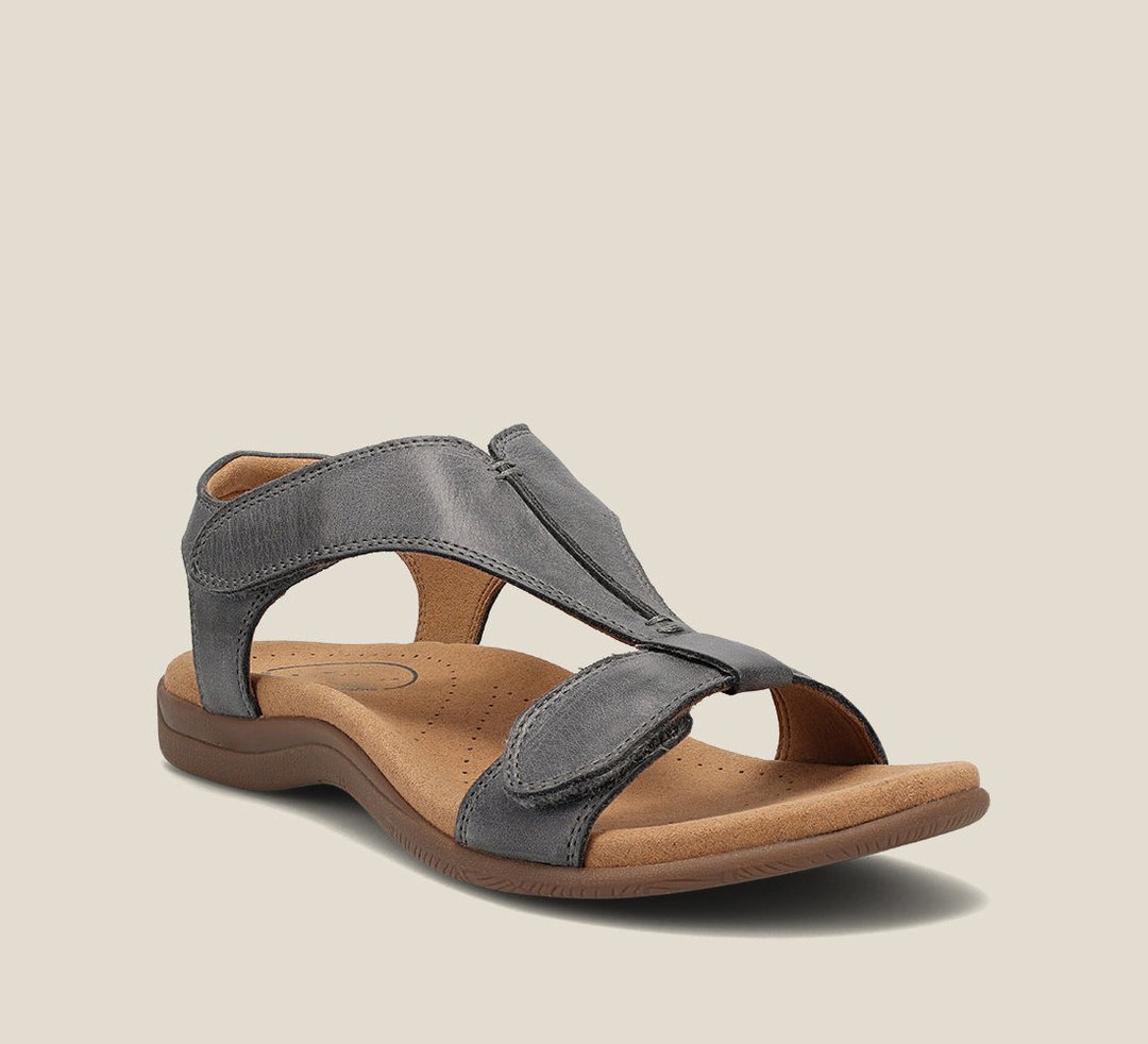 W&W Mode | Orthopädische Ledersandalen
