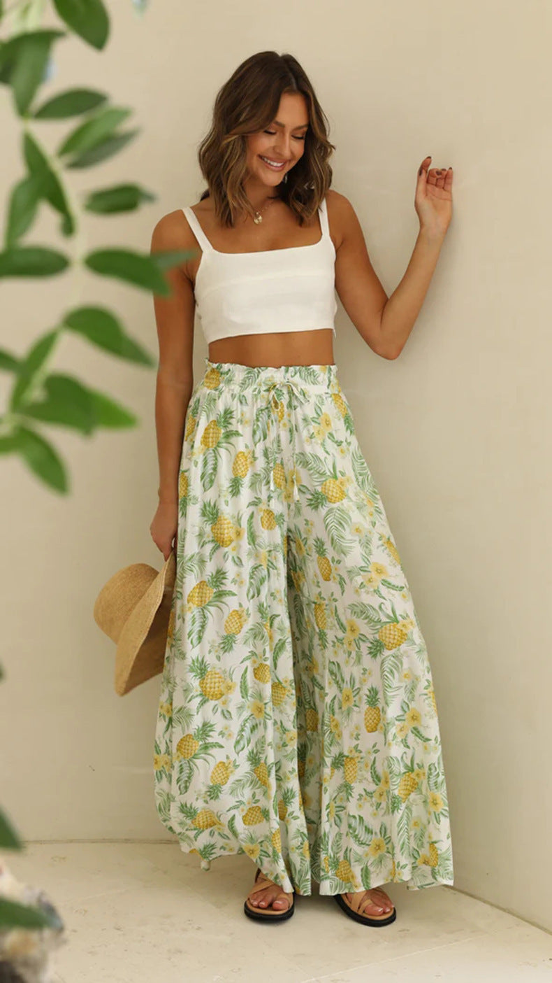 WW | Sommerverliebte Palazzo Hose