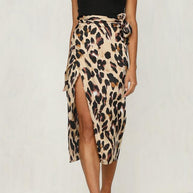 WW | Eleganter Rock mit Leopardenmuster
