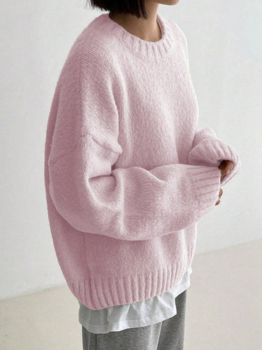 W&W Mode | Chic Pink Einfarbige Bluse