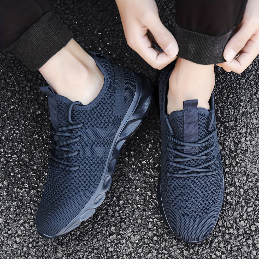 W&W Mode | Leichte, Atmungsaktive Herren Laufschuhe Mit Anti Rutsch