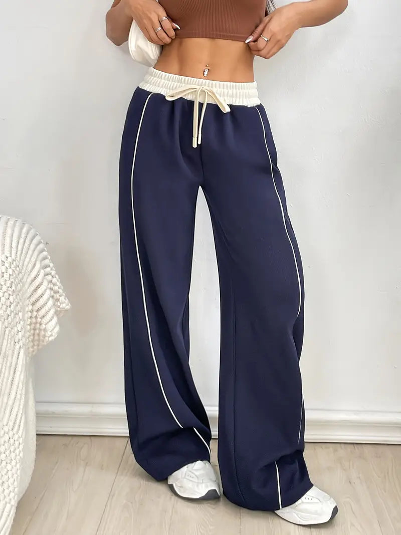 WW | Bequeme Weitbein Jogginghose Mit Stretch Für Damen