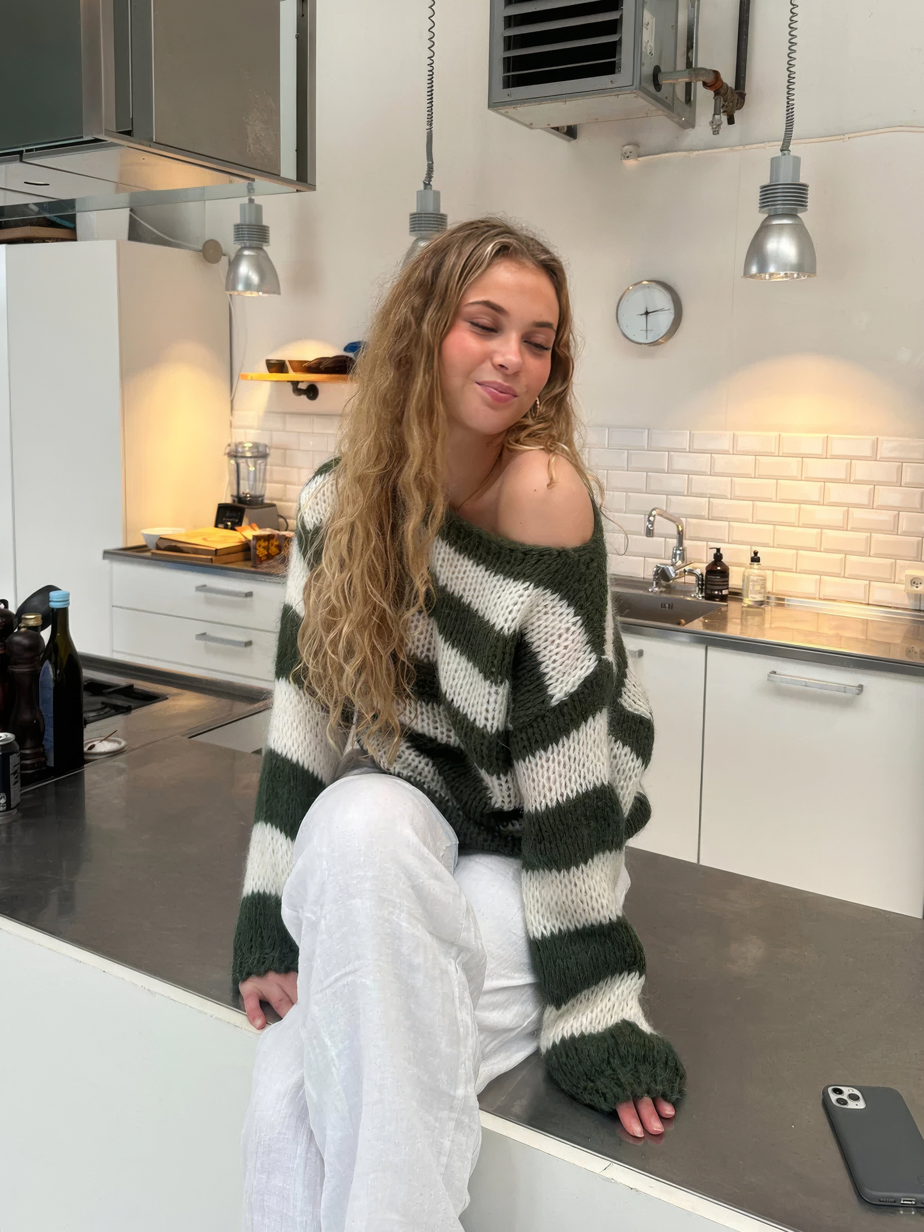 WW | Gestreifter Pullover