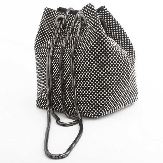 WW | Schultertasche - Schwarz, Silber Gold - Luxus und Vielseitige Ausstrahlung