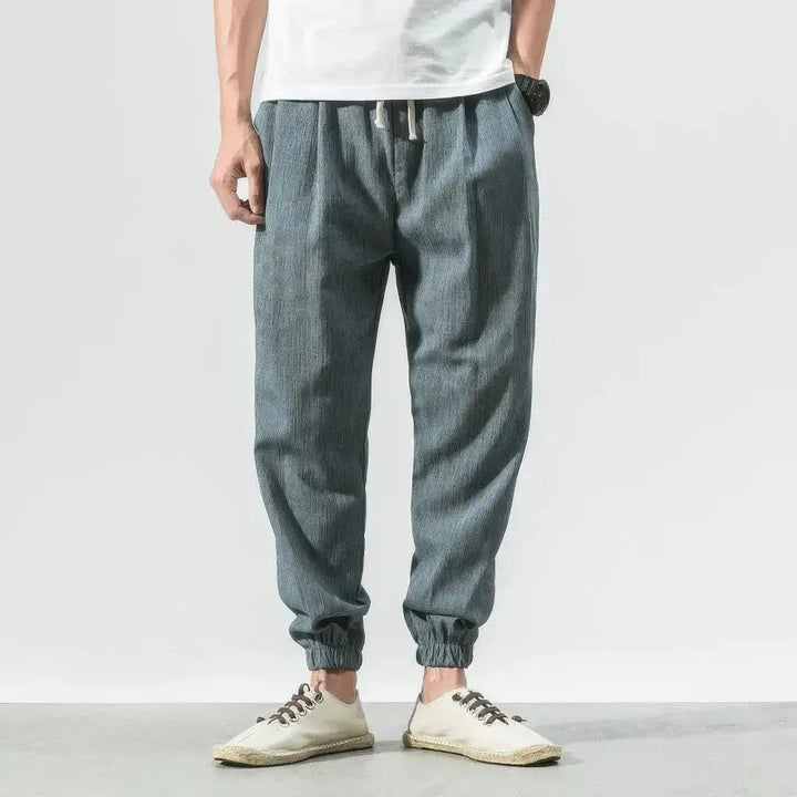 W&W Mode | Baumwoll Leinen Jogginghose