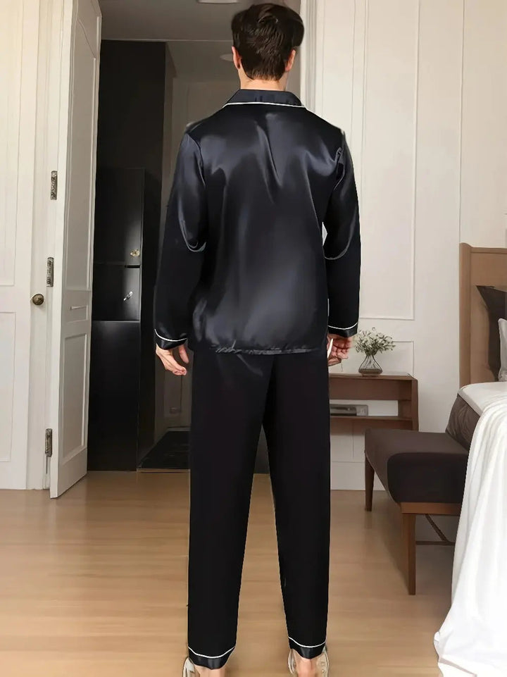 W&W Mode | Pyjama Satz Aus Seiden Satin
