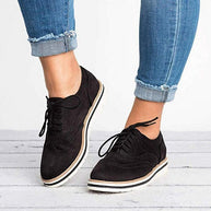 WW | Stylische Lederschuhe Mit Schnürsenkeln