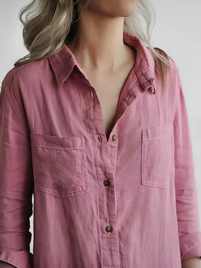 Scarlett™ - Overall mit langen Ärmeln und Knöpfen