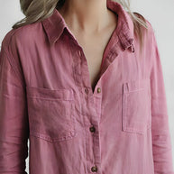 Scarlett™ - Overall mit langen Ärmeln und Knöpfen