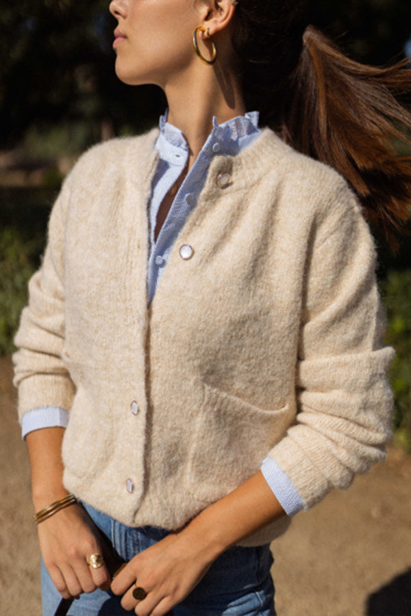 W&W Mode | Warme Strickjacke Für Damen