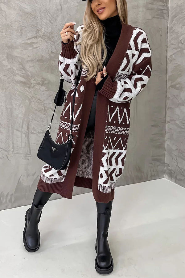 WW | True Warmth Midi Strick Strickpullover