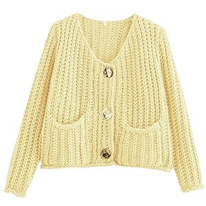 WW | Cozy Chic women's cardigan with buttons and pockets
