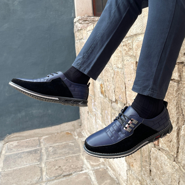 WW - Leder Orthopädische Herrenschuhe