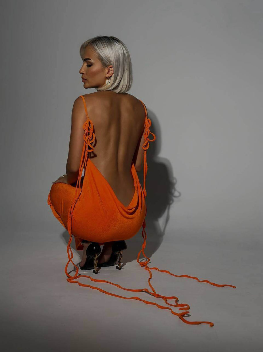 WW | Zeitlos Bare Back Kleid Camisole Kleid