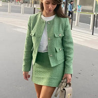 Orania-  Tweed-Set - Rock & Jacke