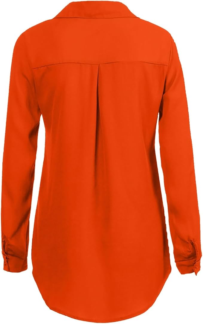 WW - Elegante Chiffonbluse für Frauen
