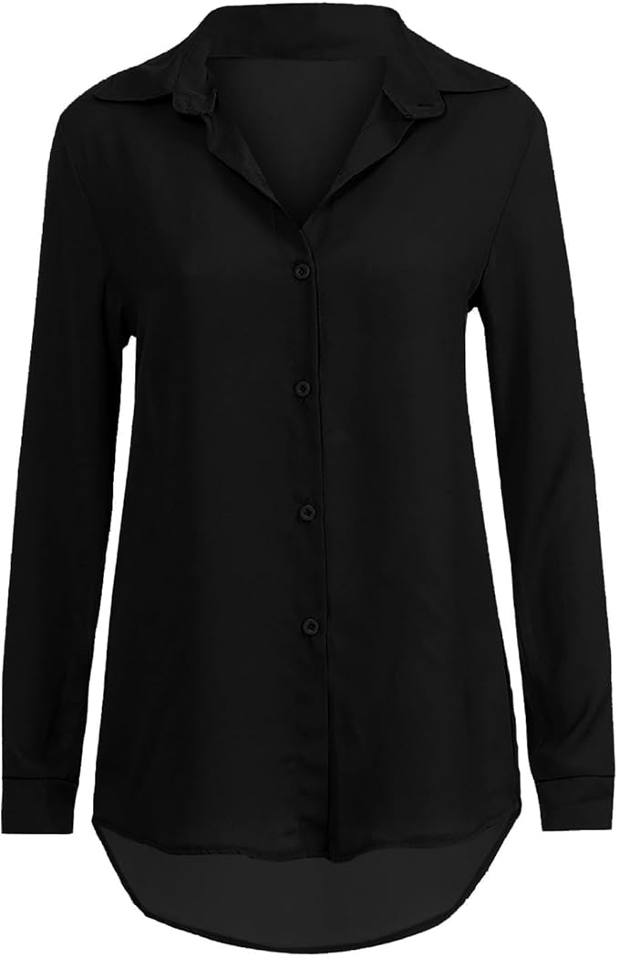 WW - Elegante Chiffonbluse für Frauen