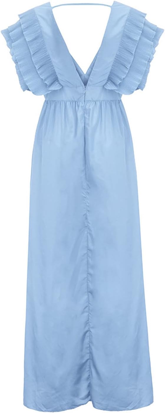 W&W Mode - Elegantes Kleid mit gerafften Ärmeln