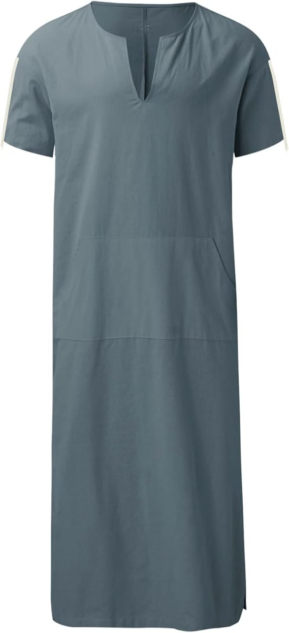 WW | Bequeme Djellaba mit V-Ausschnitt