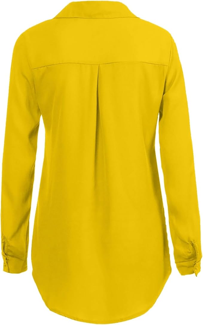 WW - Elegante Chiffonbluse für Frauen