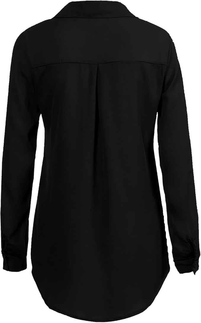 WW - Elegante Chiffonbluse für Frauen