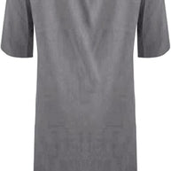 W&W - Lockeres langes Kleid mit langen Ärmeln und Seitentaschen Kleid