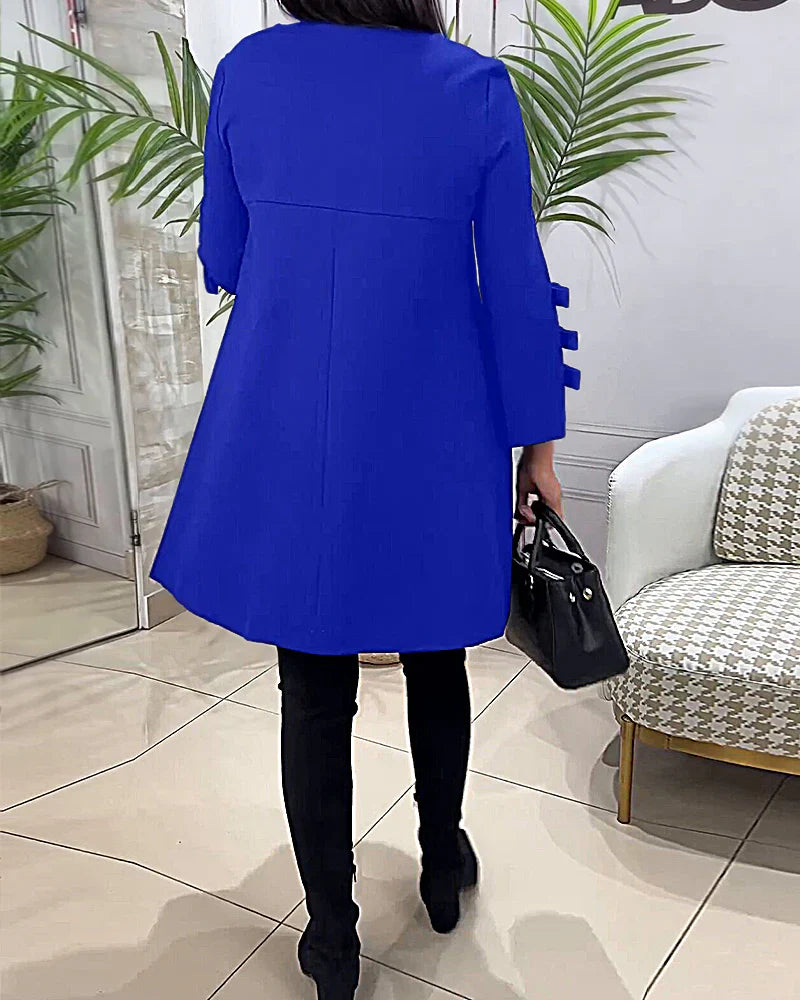 W&W Mode | Elegantes Langarmkleid
