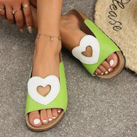 WW | Sandals Love with Heart Shape Design