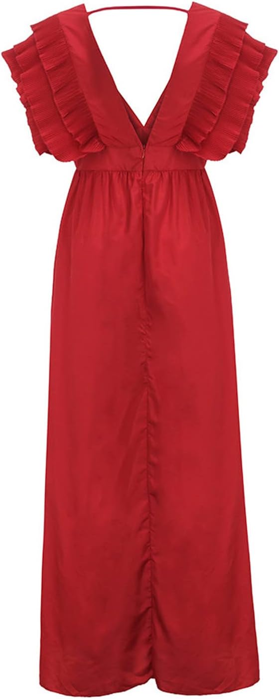 W&W Mode - Elegantes Kleid mit gerafften Ärmeln