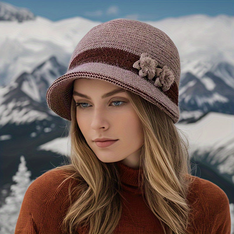 WW | Schickes Winter Stilvolles Gestricktes Set für Frauen