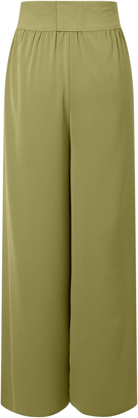 Damen luftige Culotte mit Seitenschlitzen W&W Mode
