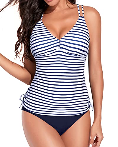 W&W Mode | Verstellbare Kreuzgurte Tankini Badeanzüge