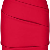 Magner™ – Trägerloses Midi Partykleid mit Rückenschlitz, Elegantes Cocktailkleid für Abend & Events