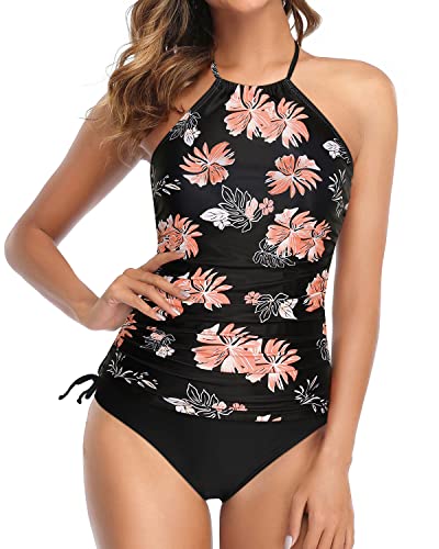 W&W Mode | Halter Tankini Zweiteilige Badeanzüge Mit Rücklosem Tankini Und Shorts