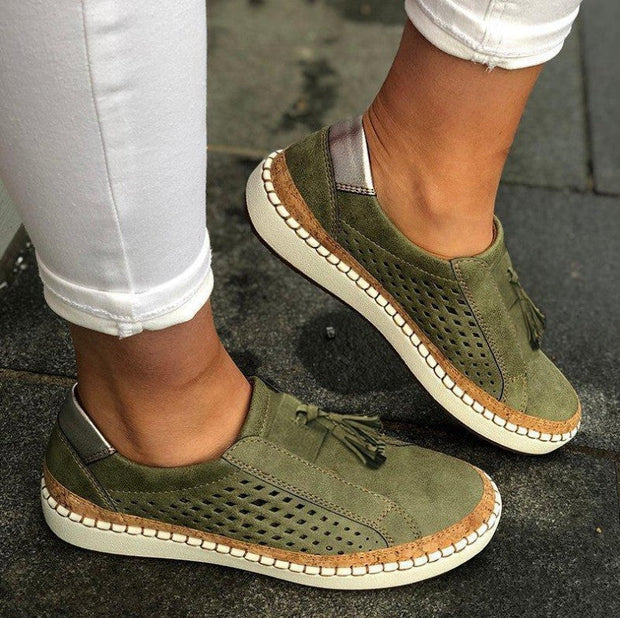 WW | Slip-On Sneaker mit Quastendetail