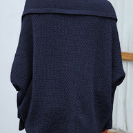 WW | Eleganter Herbst Strickcardigan mit Dolmanärmeln für Frauen
